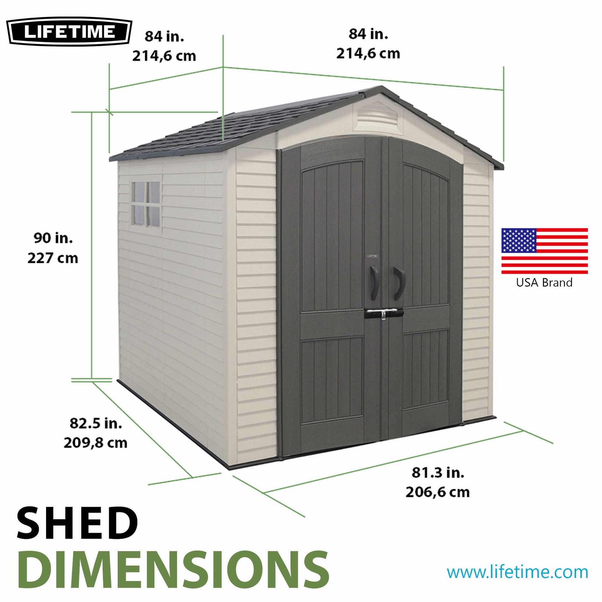 Shed Storage 2.1mx2.1m