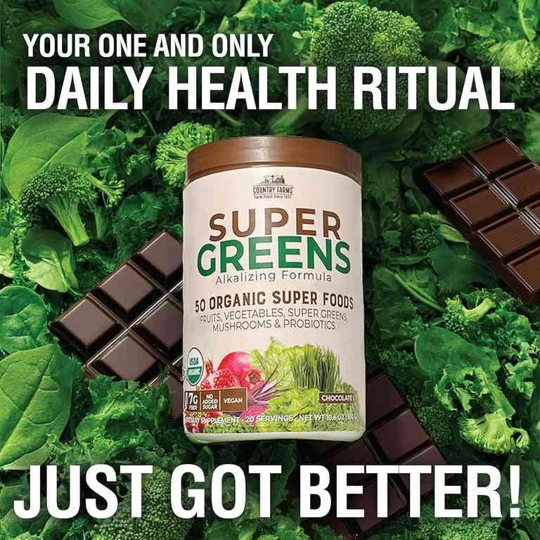 Super green chocolate