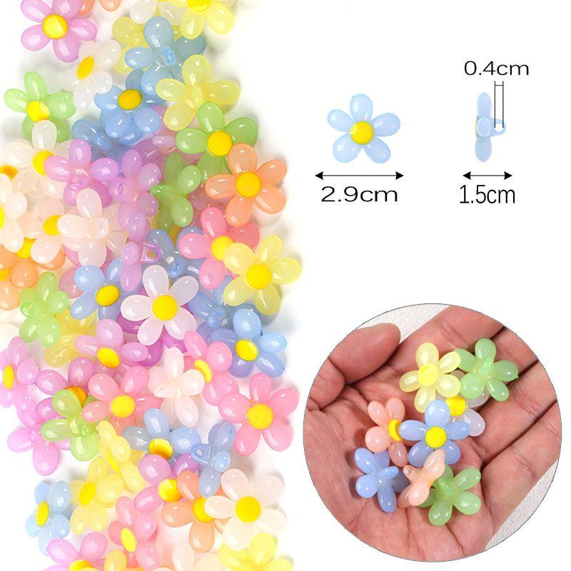 Jelly flower bead