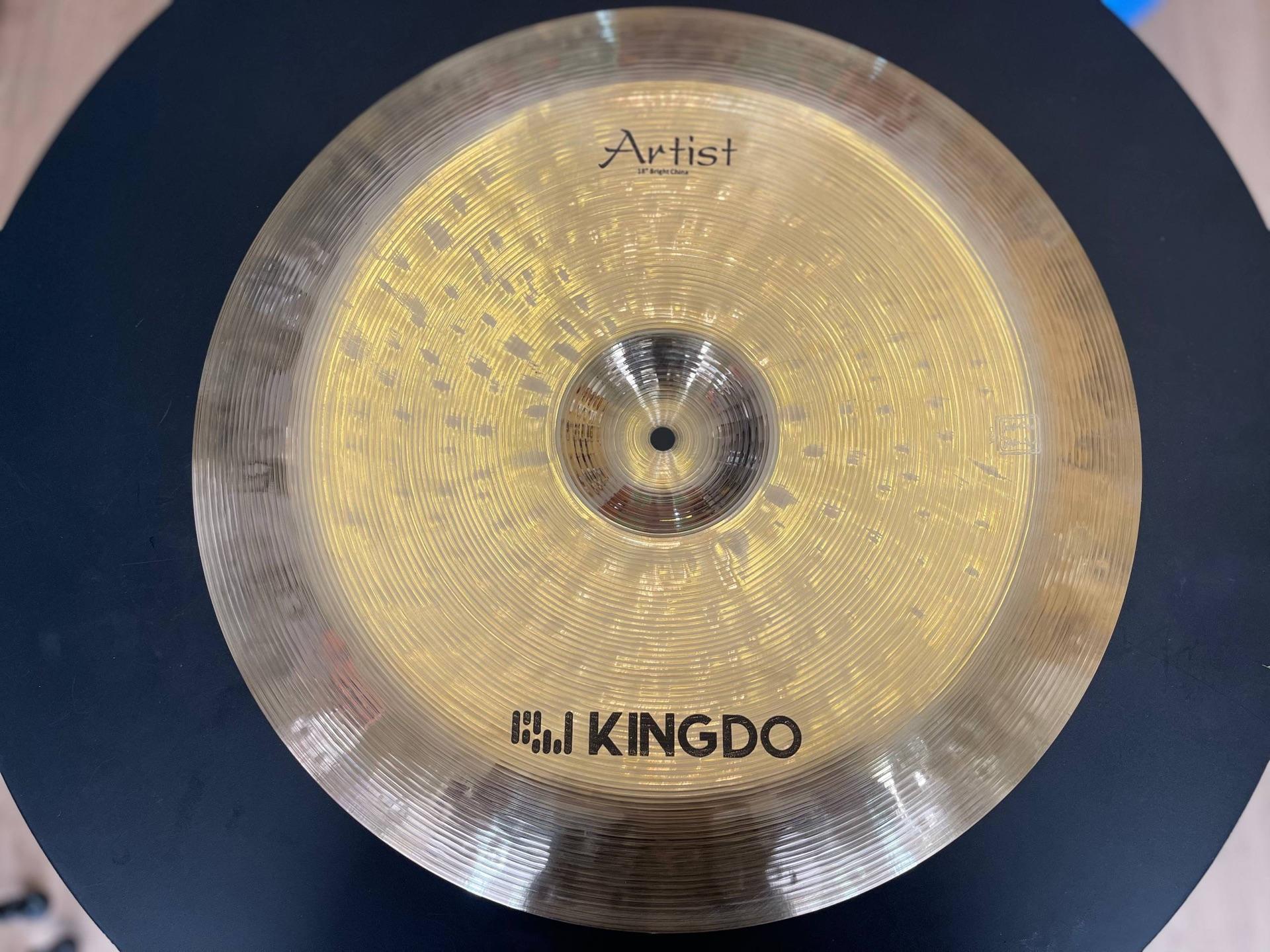 🥁 Kingdo Artist Bright China 18"