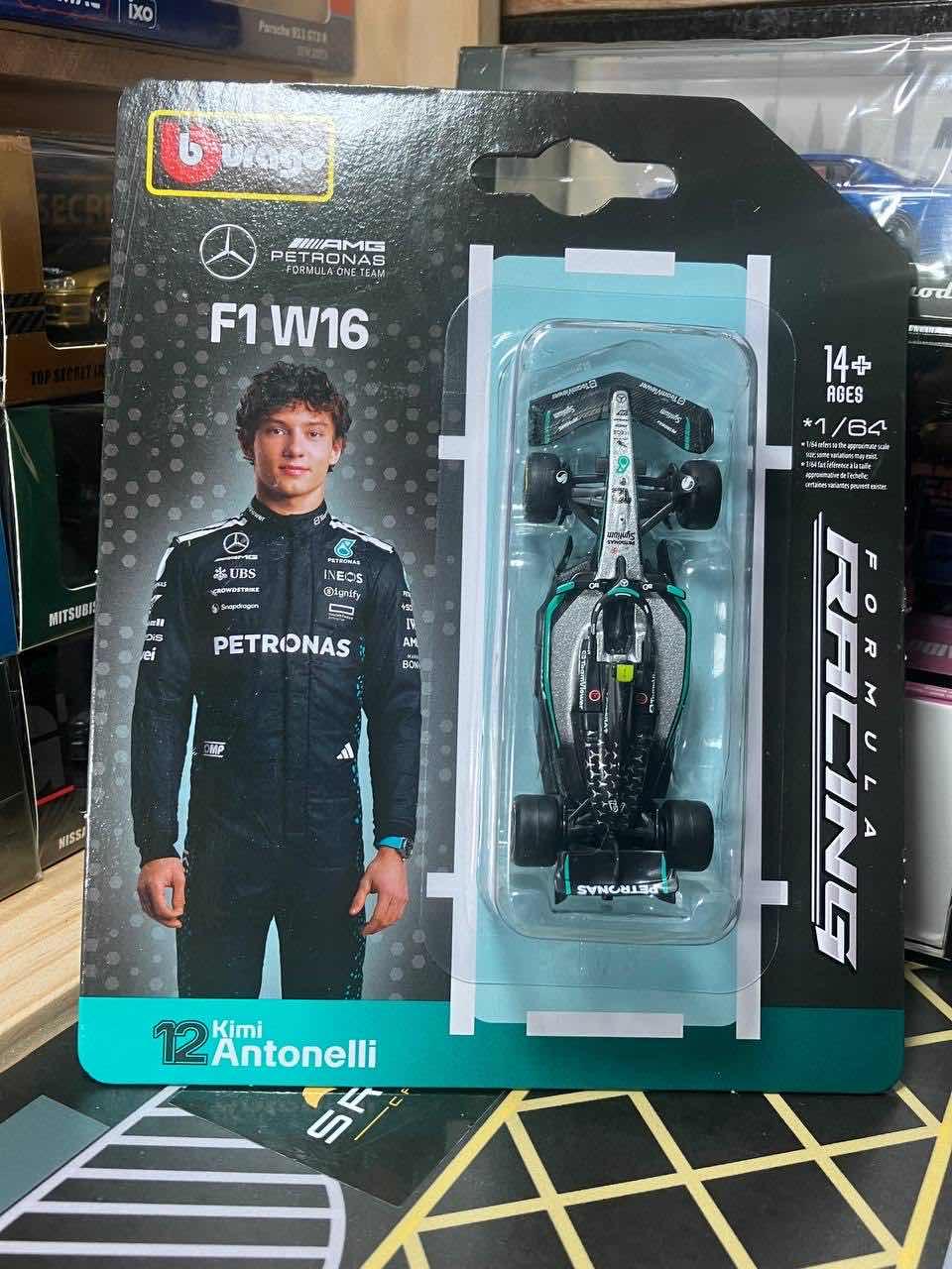 1/64 Mercedes KIMI ANTONELLI 12