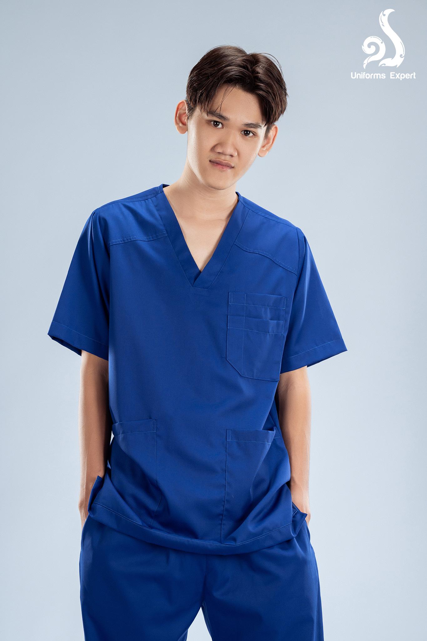 ឈុតបុរសពណ៌ទឹកប៊ិច -សាច់កាមេល