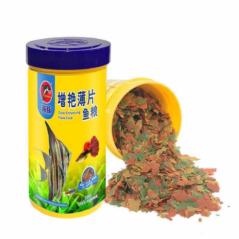 ចំណីបន្ទះ Color Enhancing Flake Food