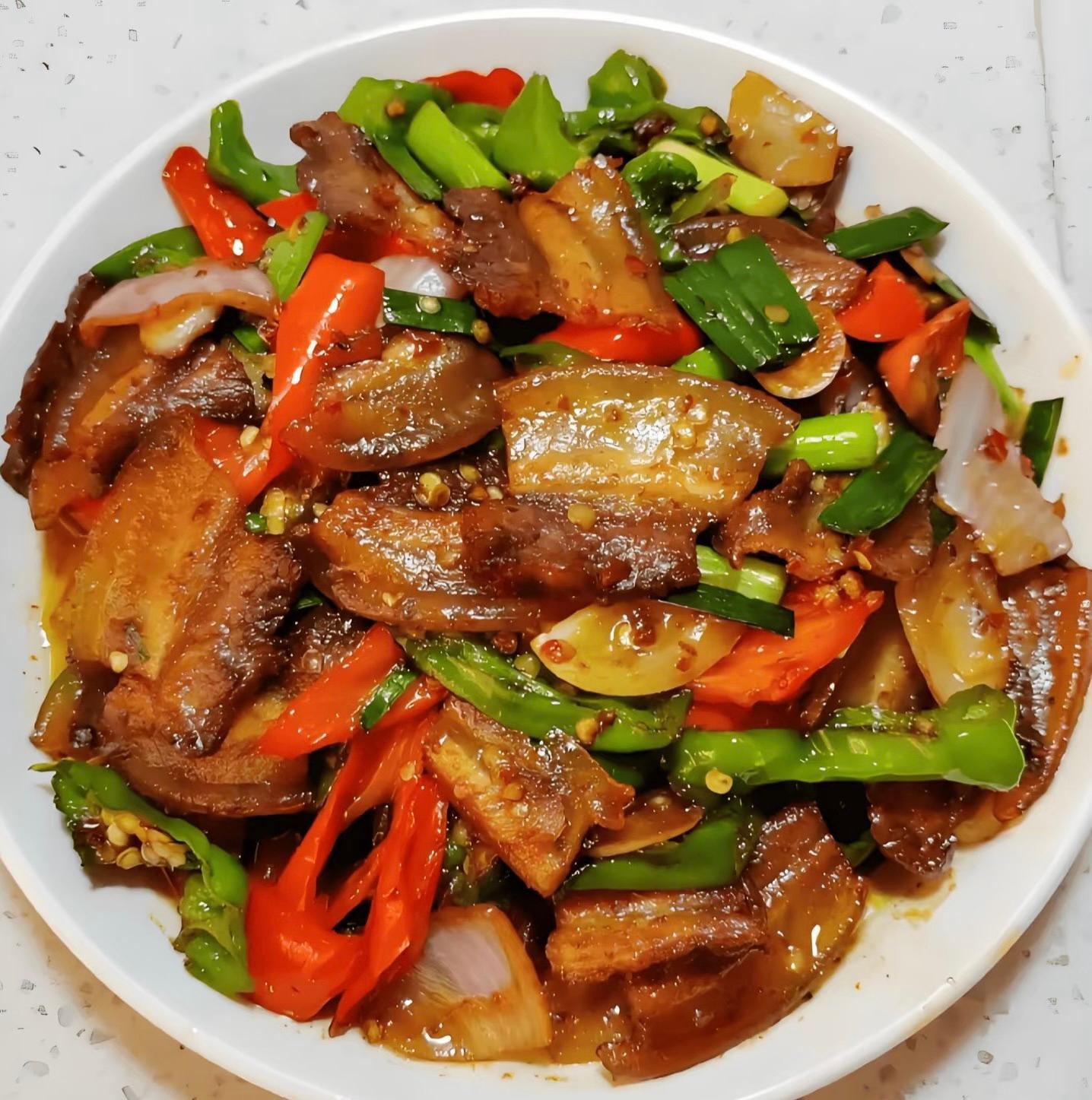 回锅肉 Twice-Cooked pork