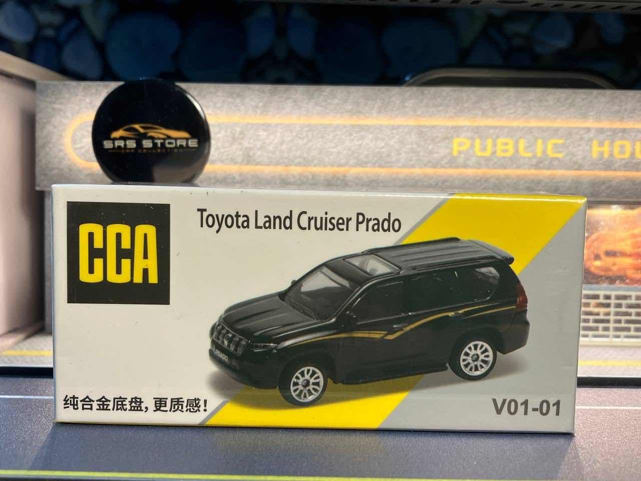 1/64 TOYOTA Land Cruiser Prado⚫️