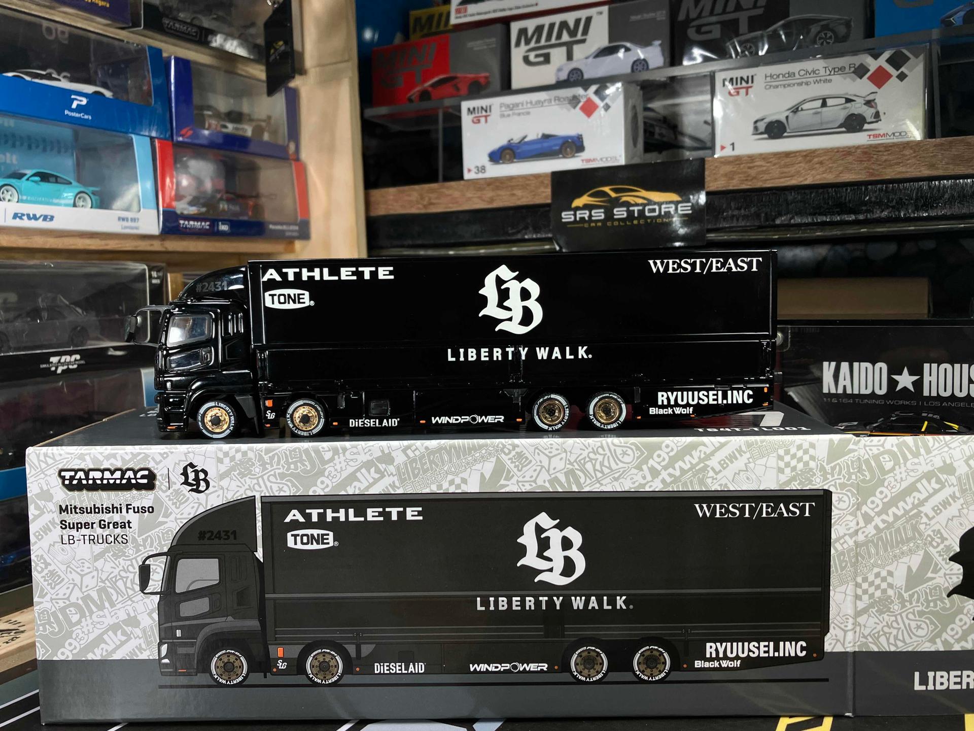 1/64 Mitsubishi Fuso Super Great LB-TRUCKS⚫️