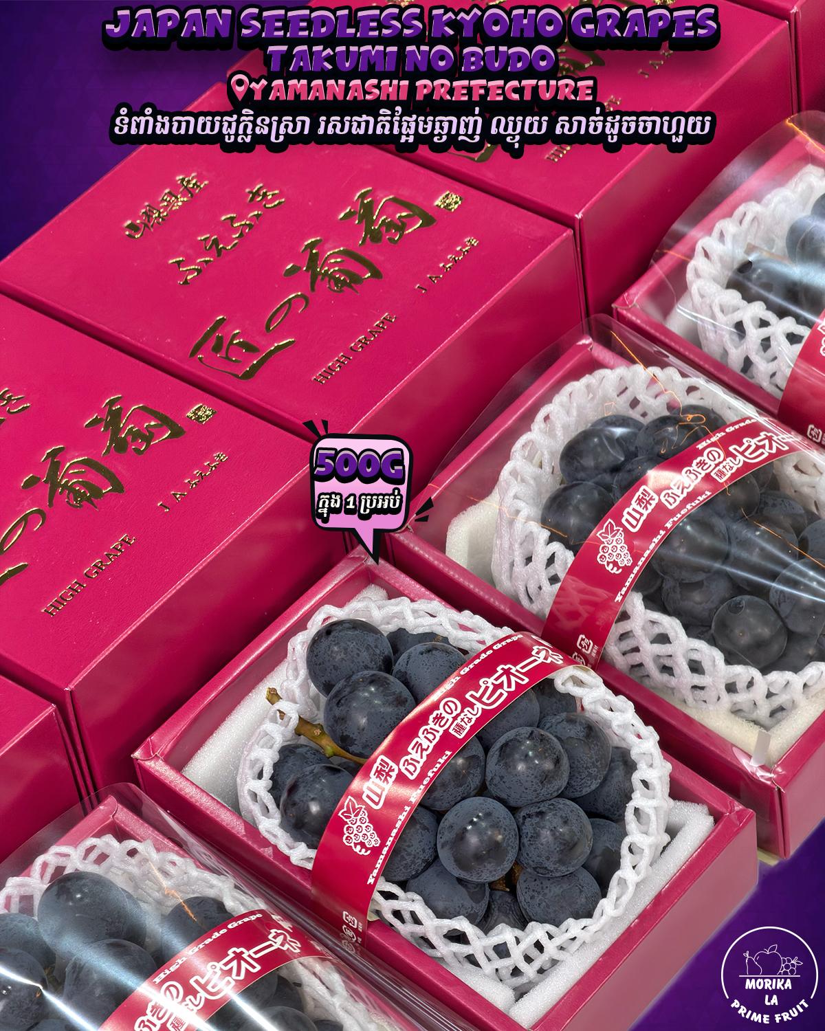 Japan Grape Kyoho Takumi No Budo #1 Gift Boxπ
