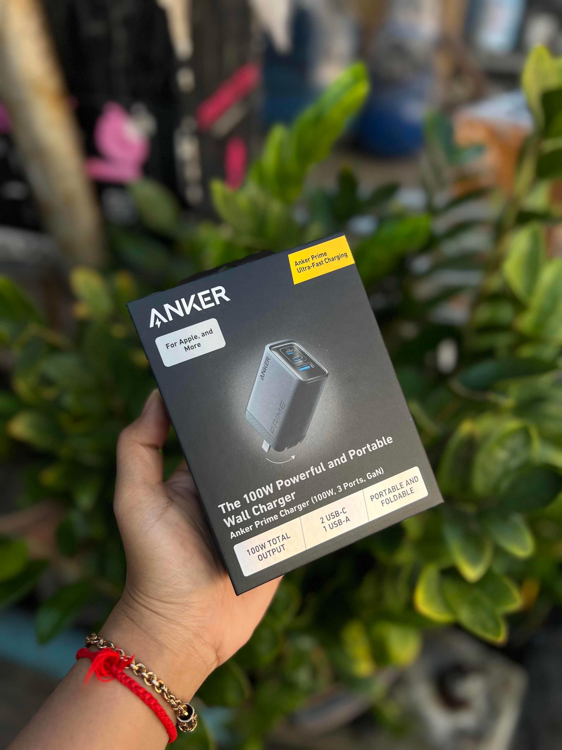 #Anker adapter PD100W fast charging ⚡️មានរុនសាក3