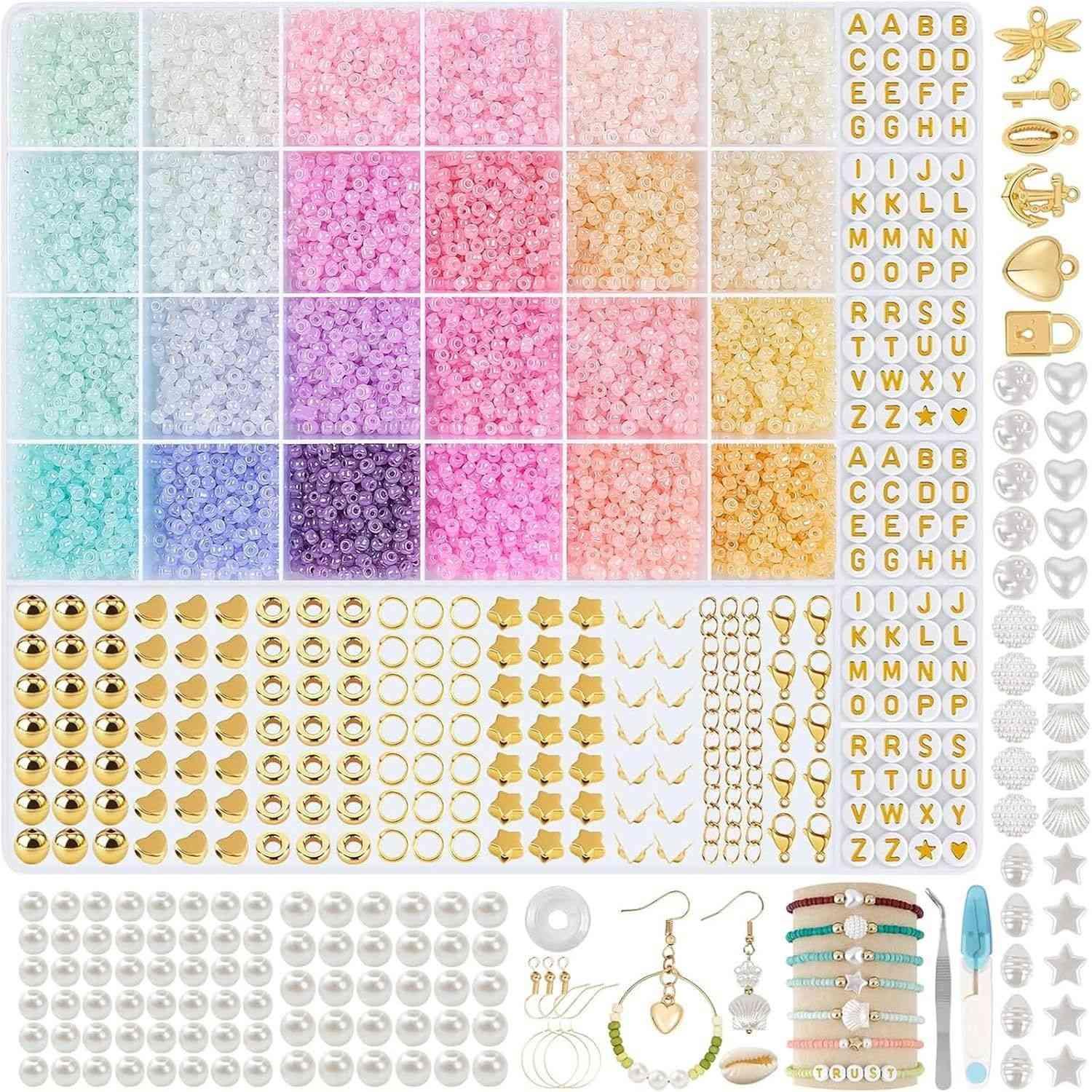 3mm glass bead big set