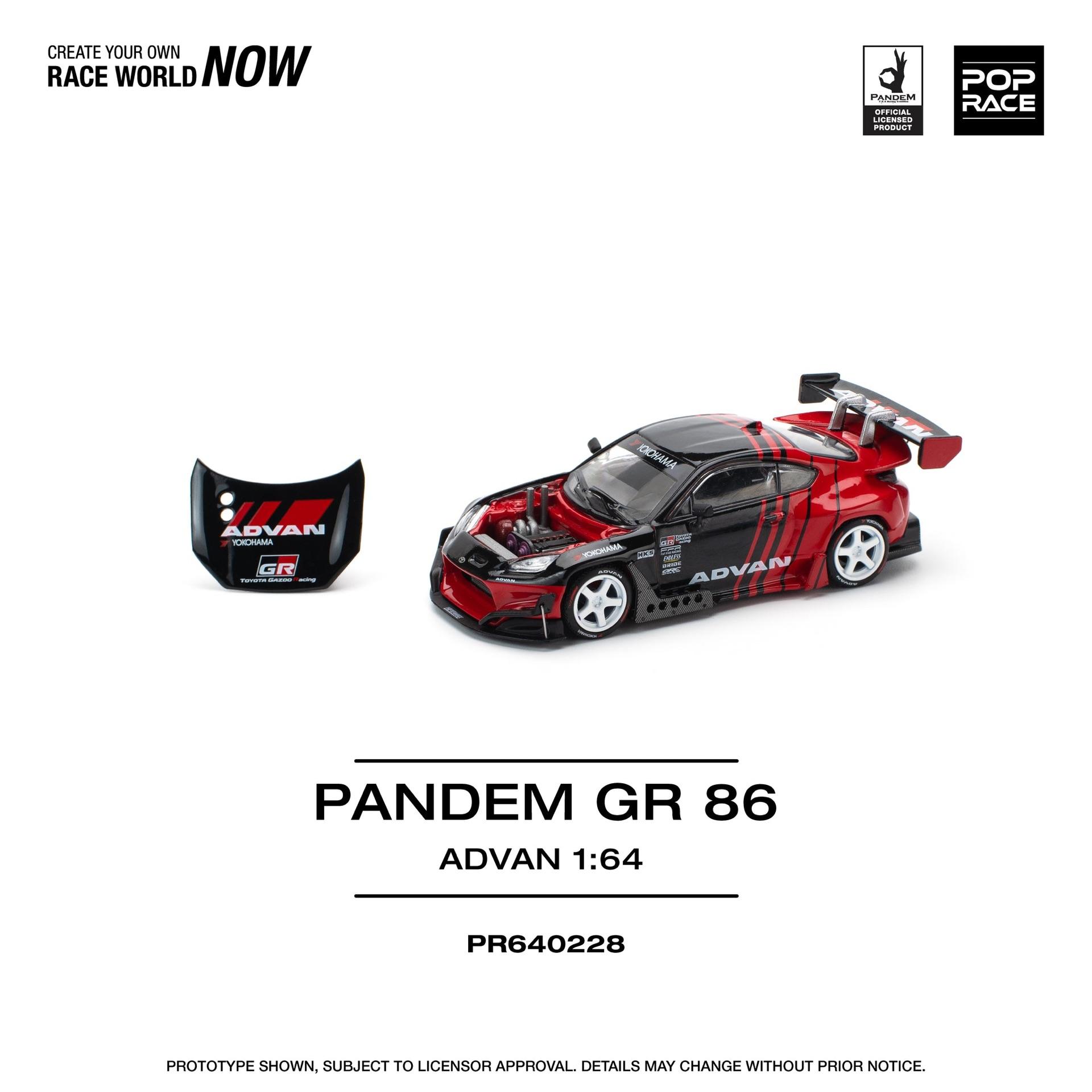 1/64 PANDEM GR 86 ADVAN