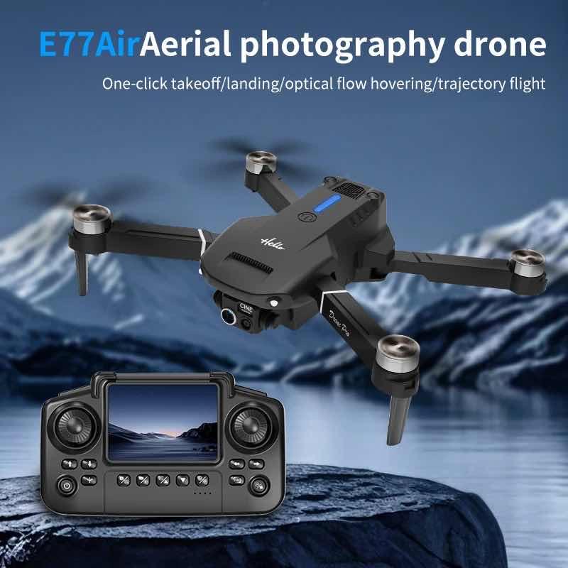 🔥E77 Air តេឡេអេក្រង់ ហោះនឹង ម៉ូទ័រធំធន់ល្អ