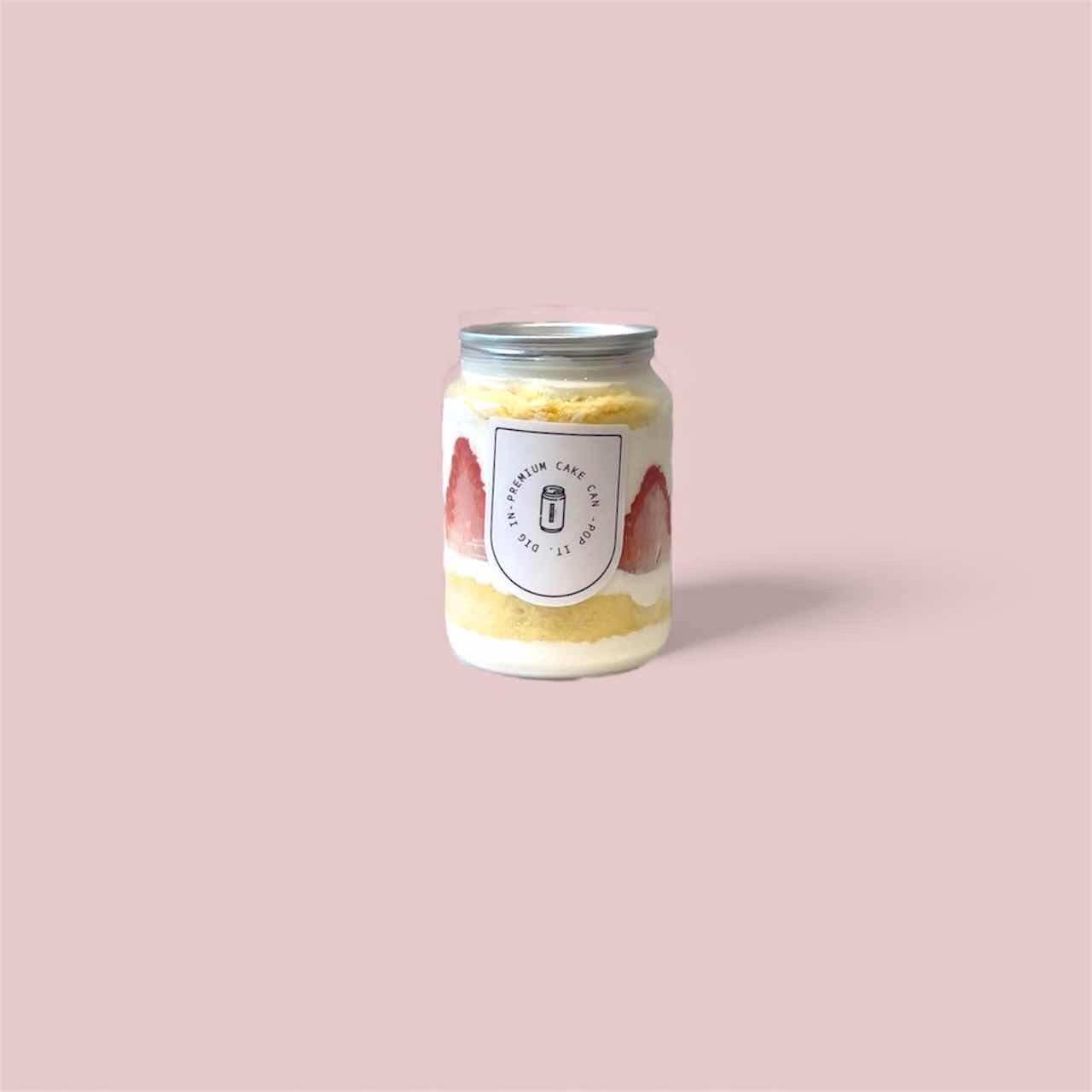 Strawberry Cake Can