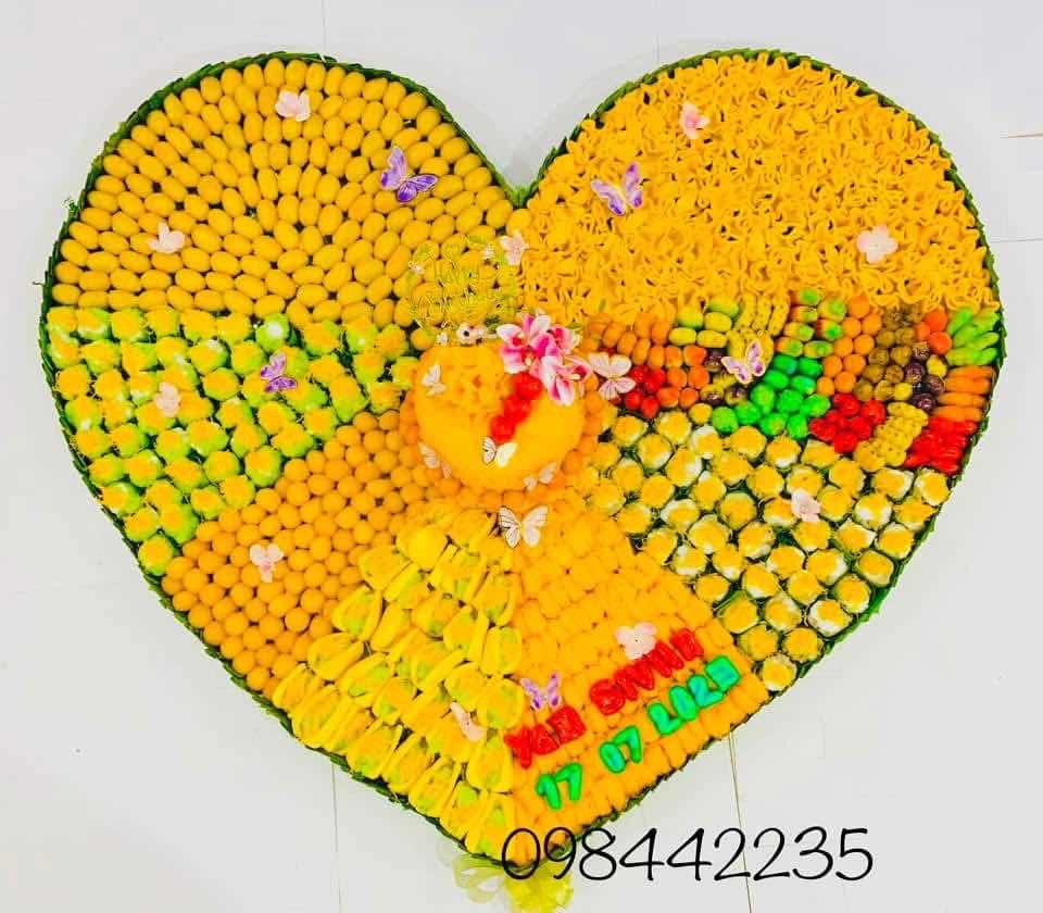 នំបេះដូង250$