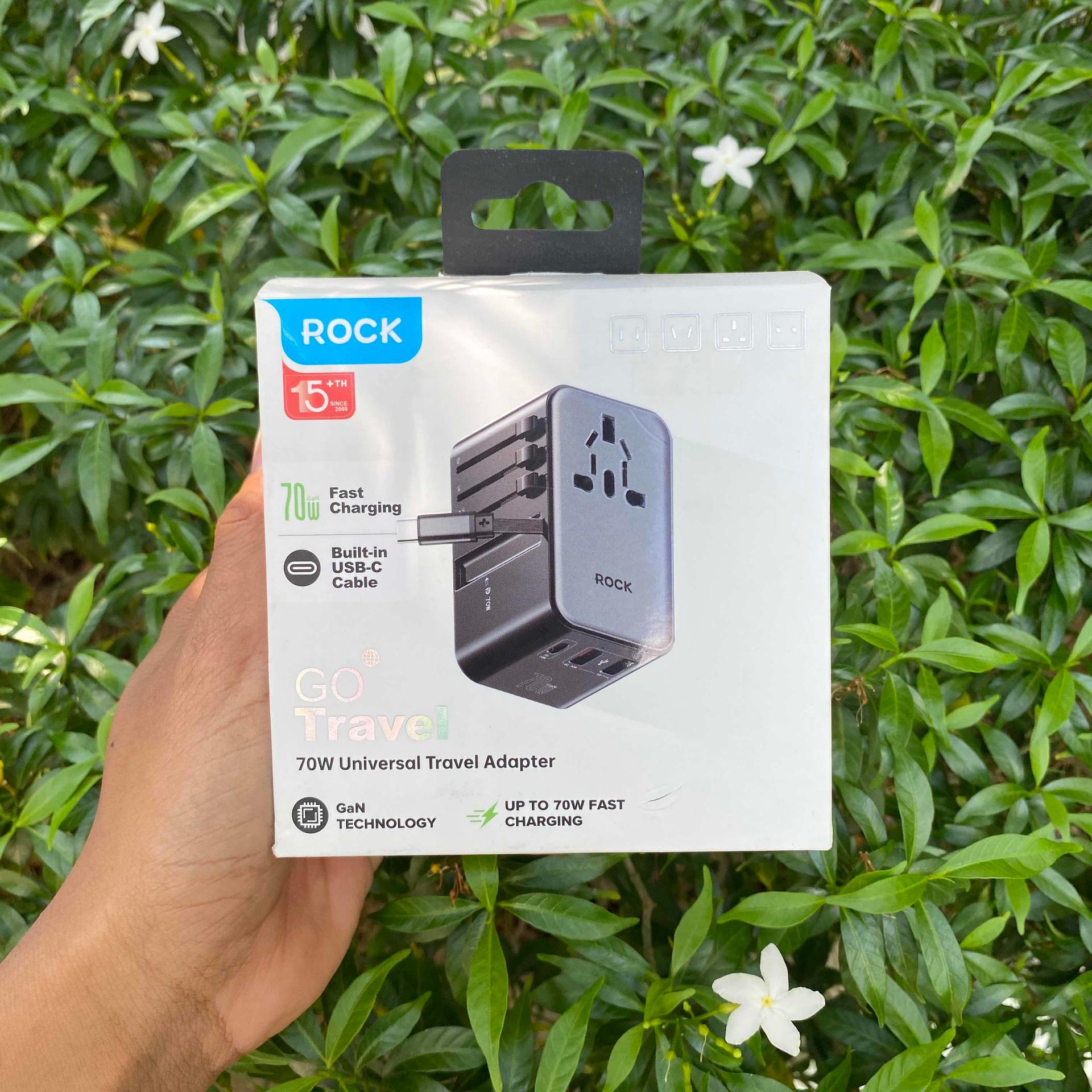 ROCK Charger ចេសចរណ៍ 70W