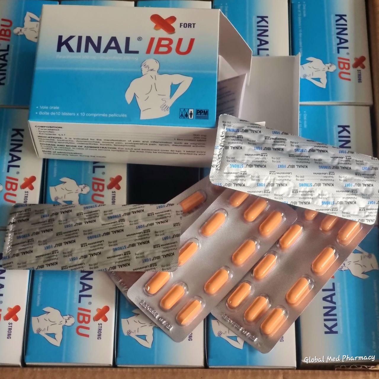 KINAL IBU FORTE B/10x10 Expired:02/26 ប្រអប់