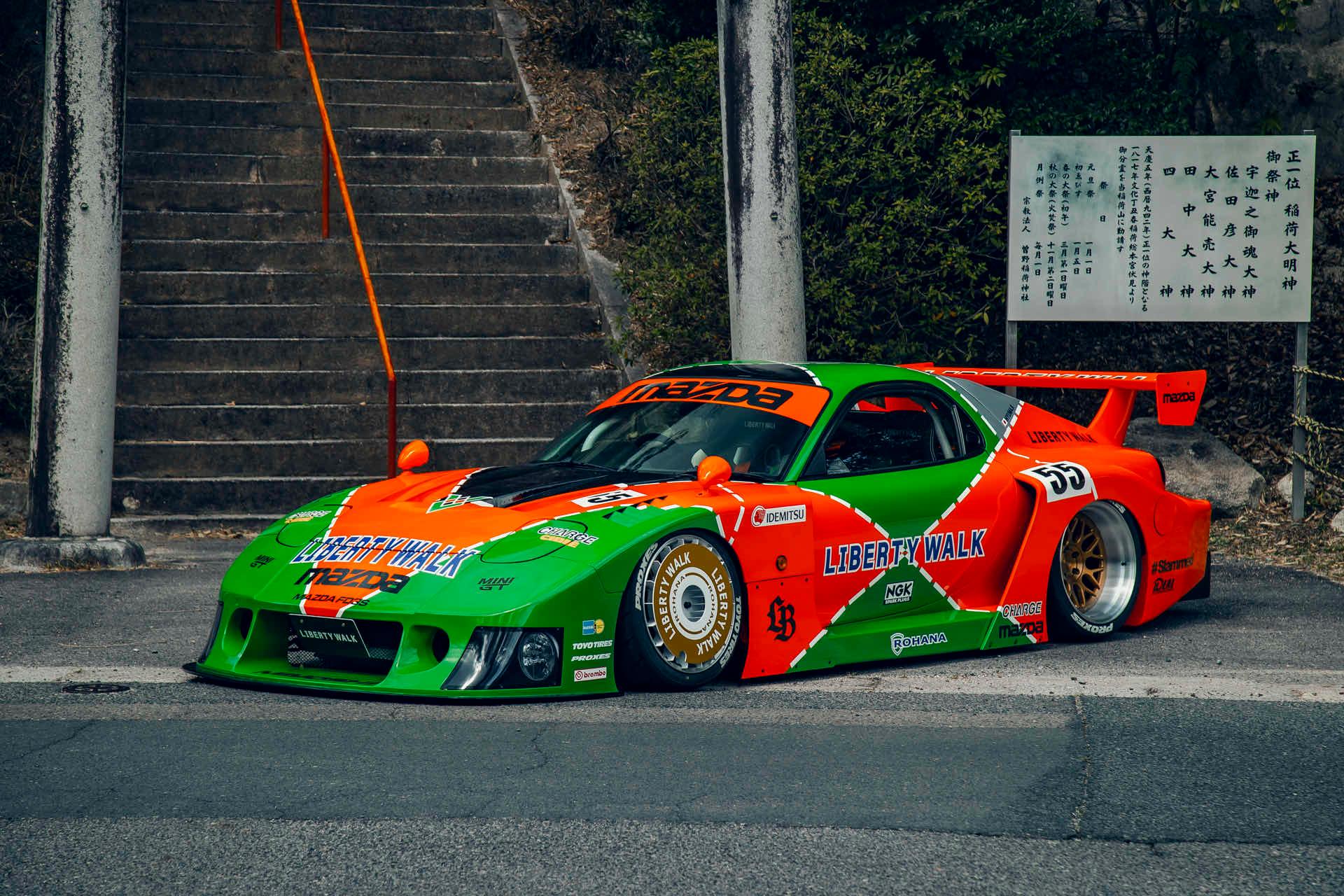 1/64 Mazda RX-7 LB Silhouette (787B)