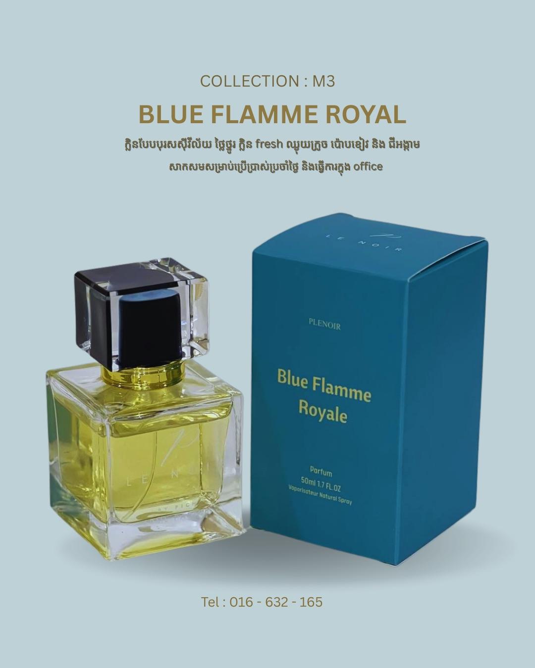 code M3 co.Bleu Flamme Royal (PLeNoir)