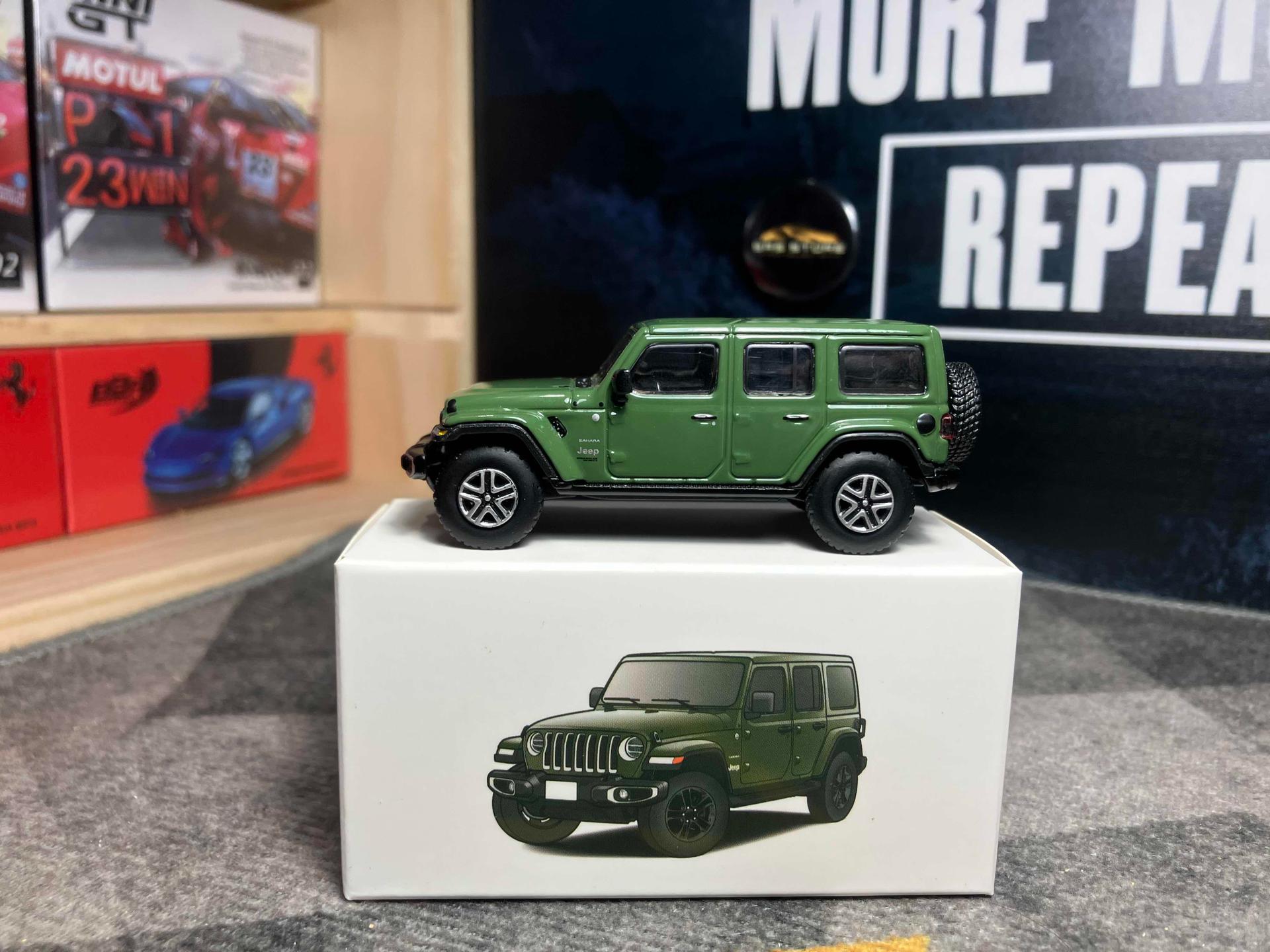 1/64 Jeep Wrangler Sahara 2019🪖