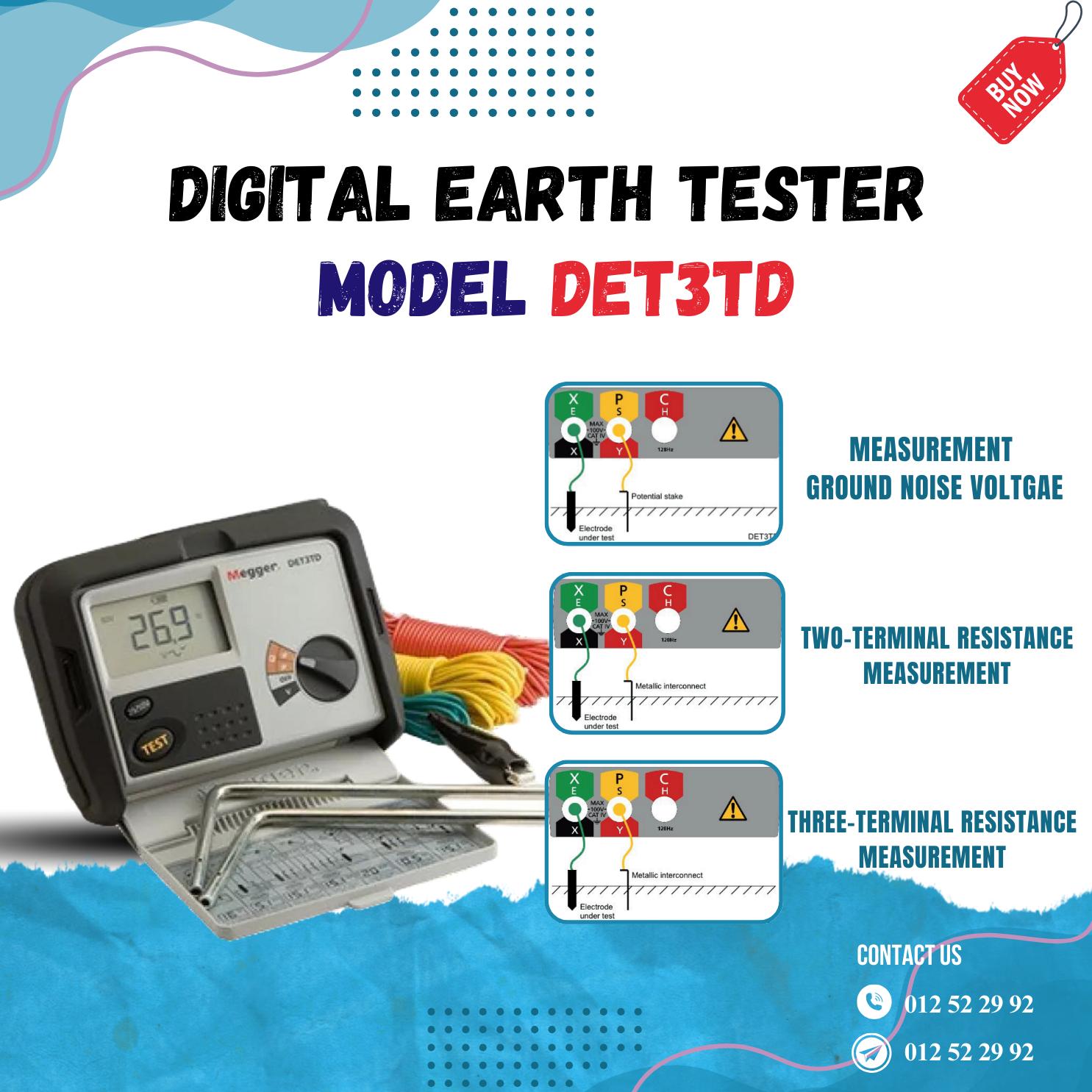DET3TD _ Digital Ground Tester