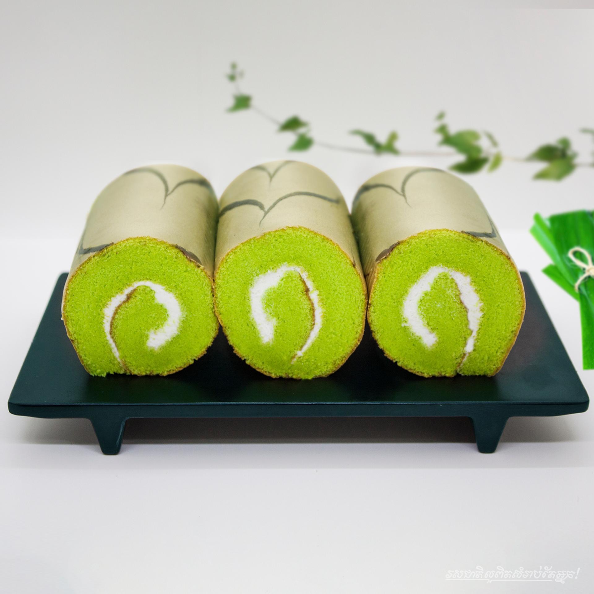 3 Pcs Pandan Swiss Roll 1pack