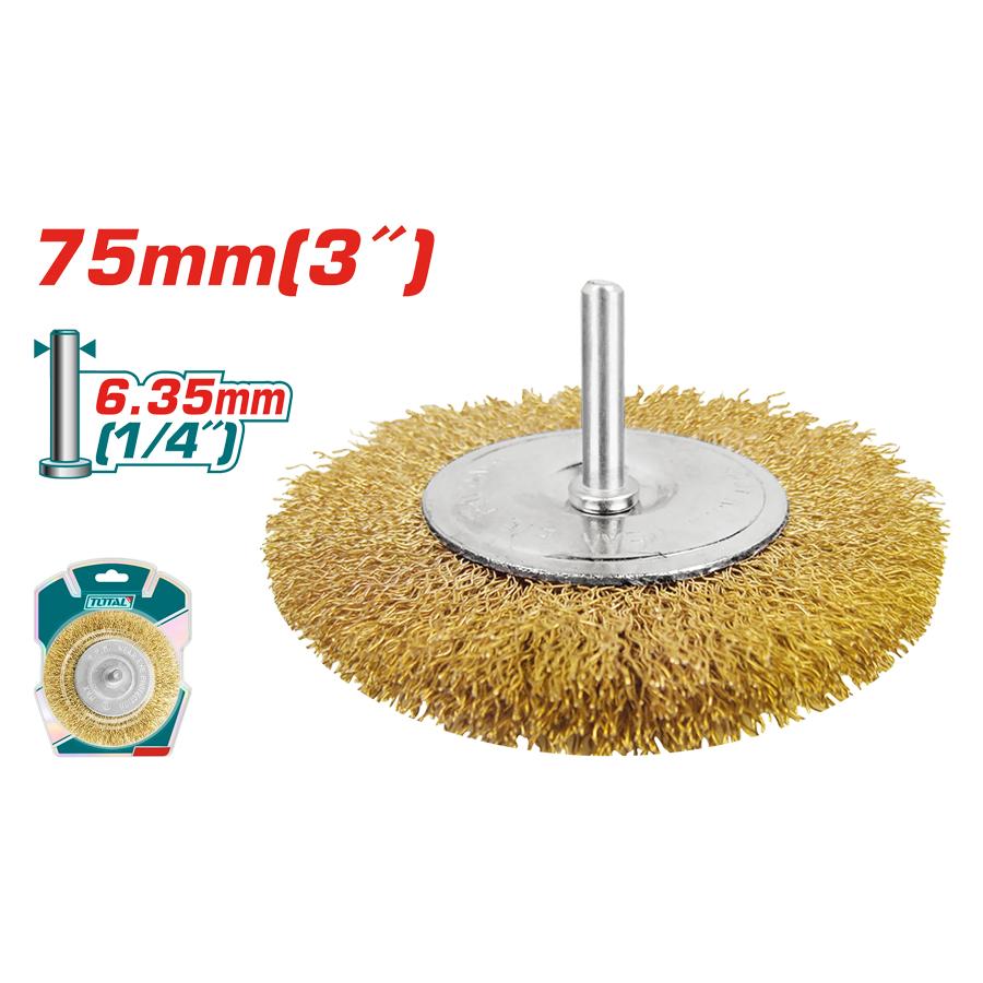 Wire Wheel for Drills 75mm(3")