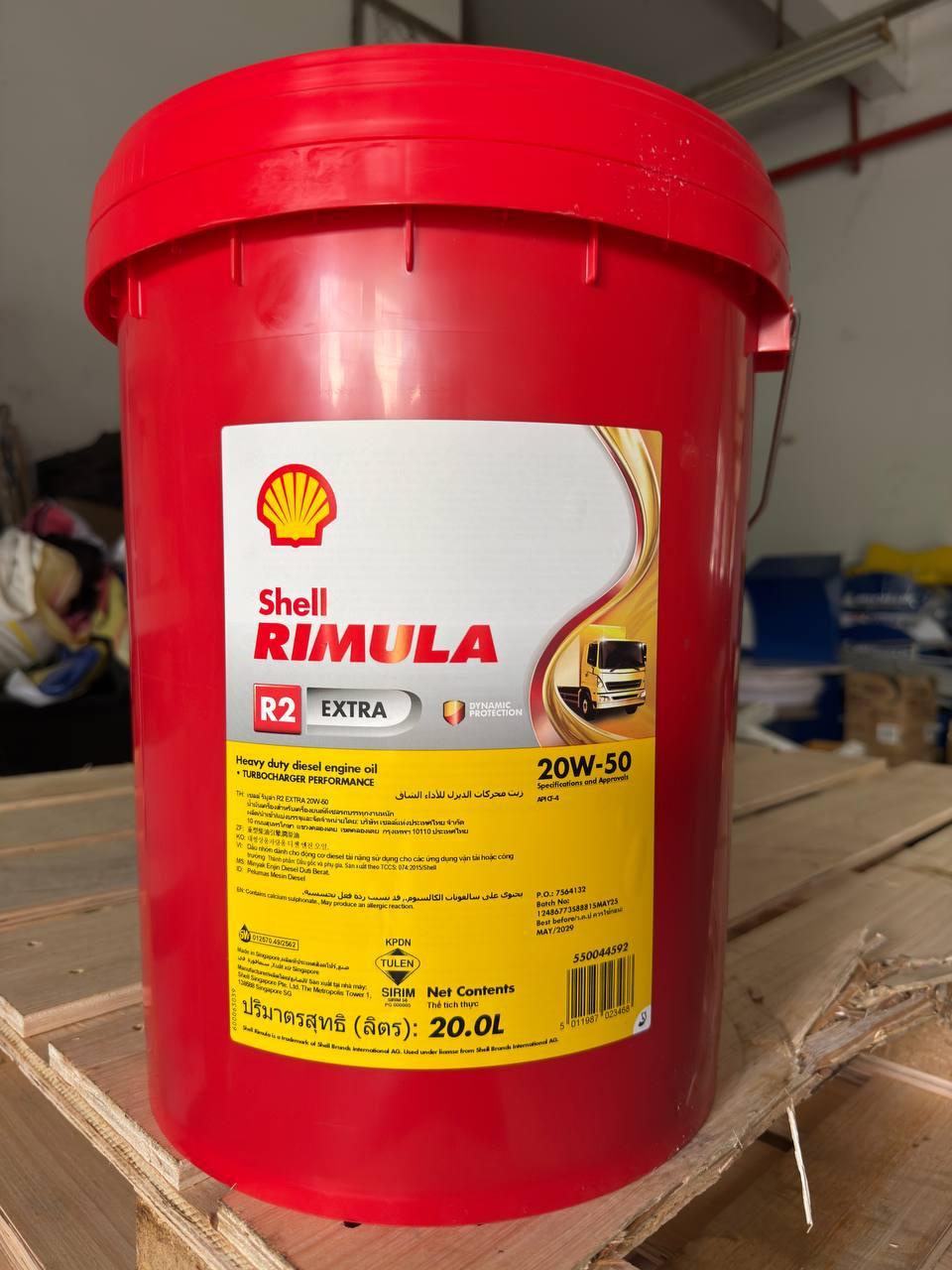 Shell Rimula R2 Extra 20W-50 (20L)