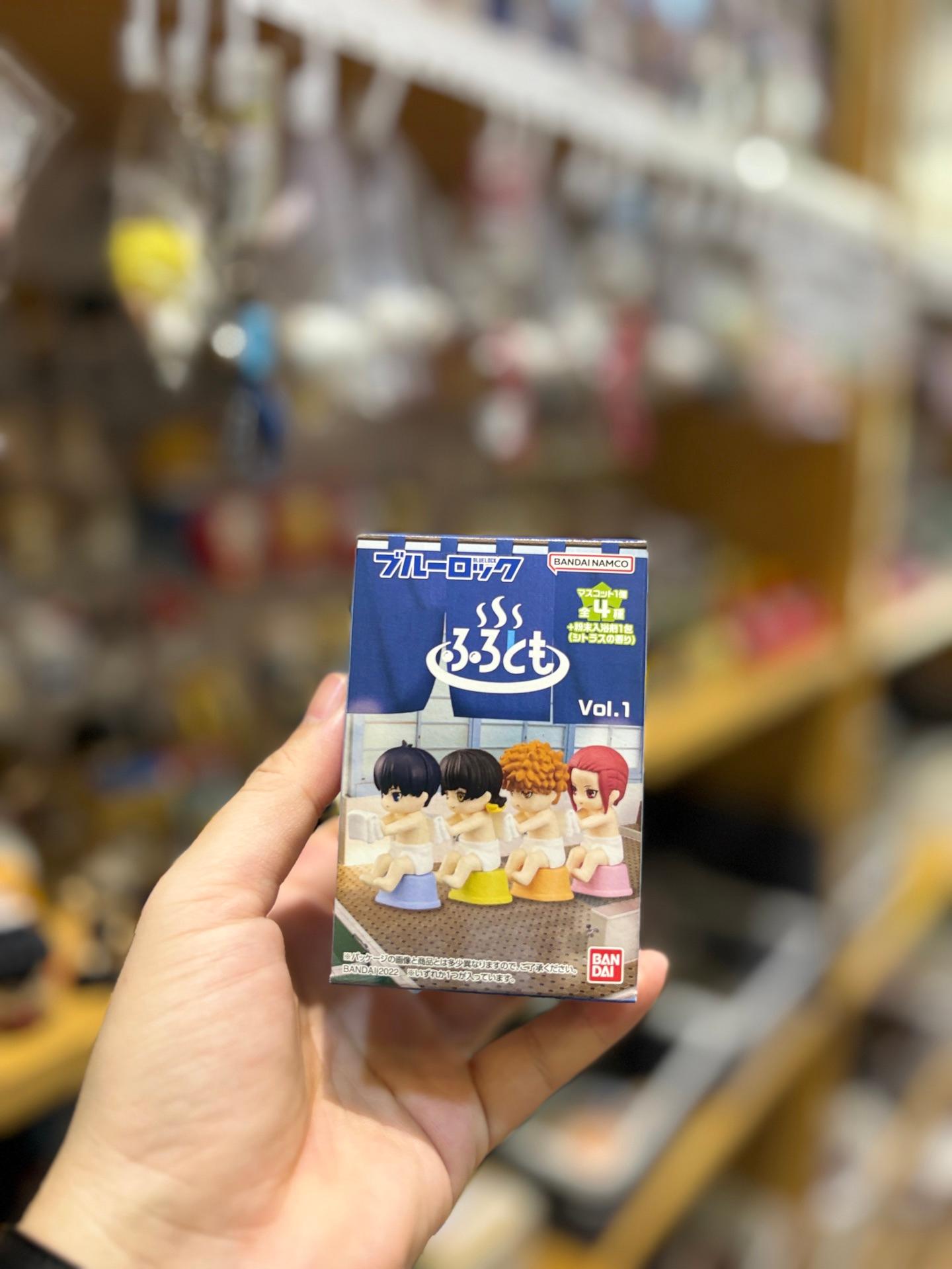 Bandai Furotomo Blue Lock Vol. 1 bathing mini figure box