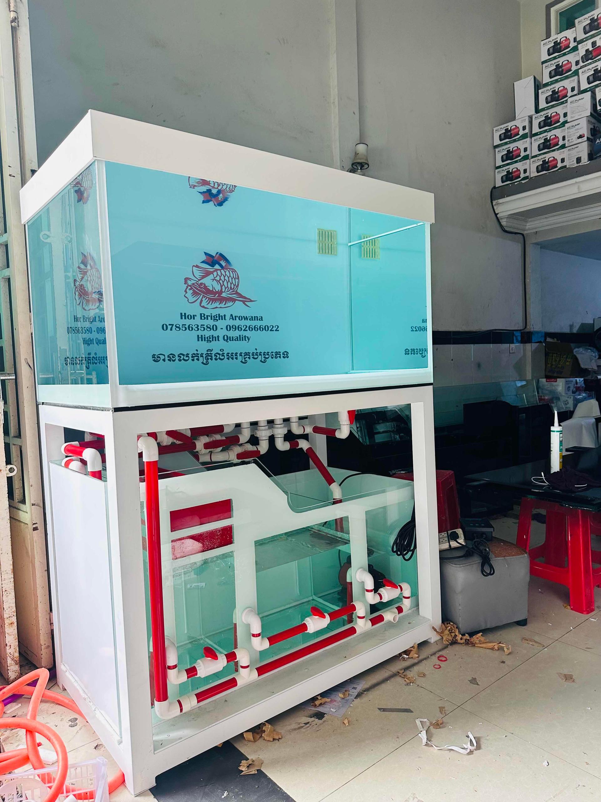 Tank size 120x68x68