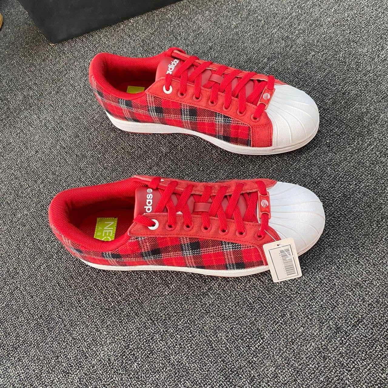 Adidas-Neo Tartan Plaid