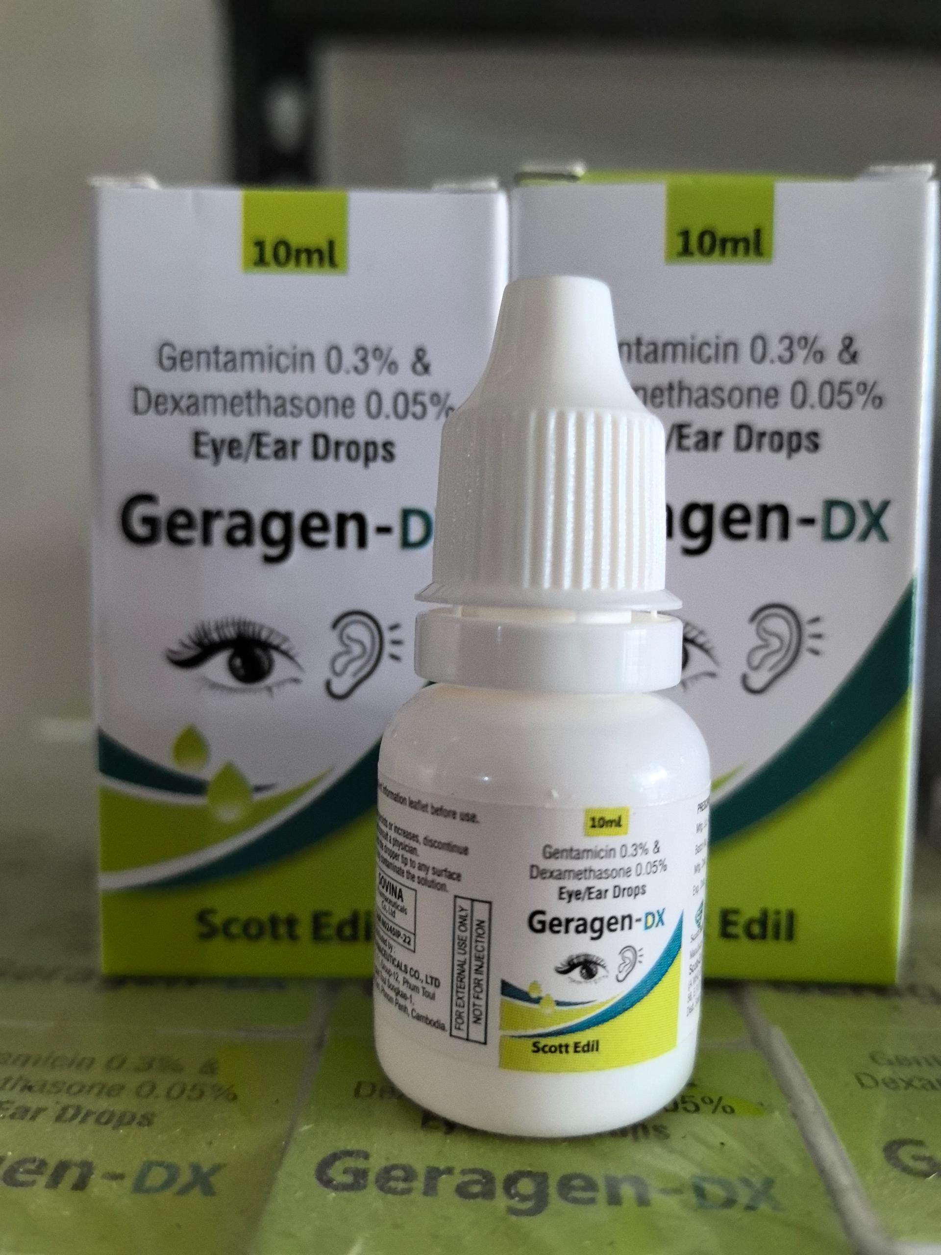 GERAGEN-DX EYE/EAR DROP