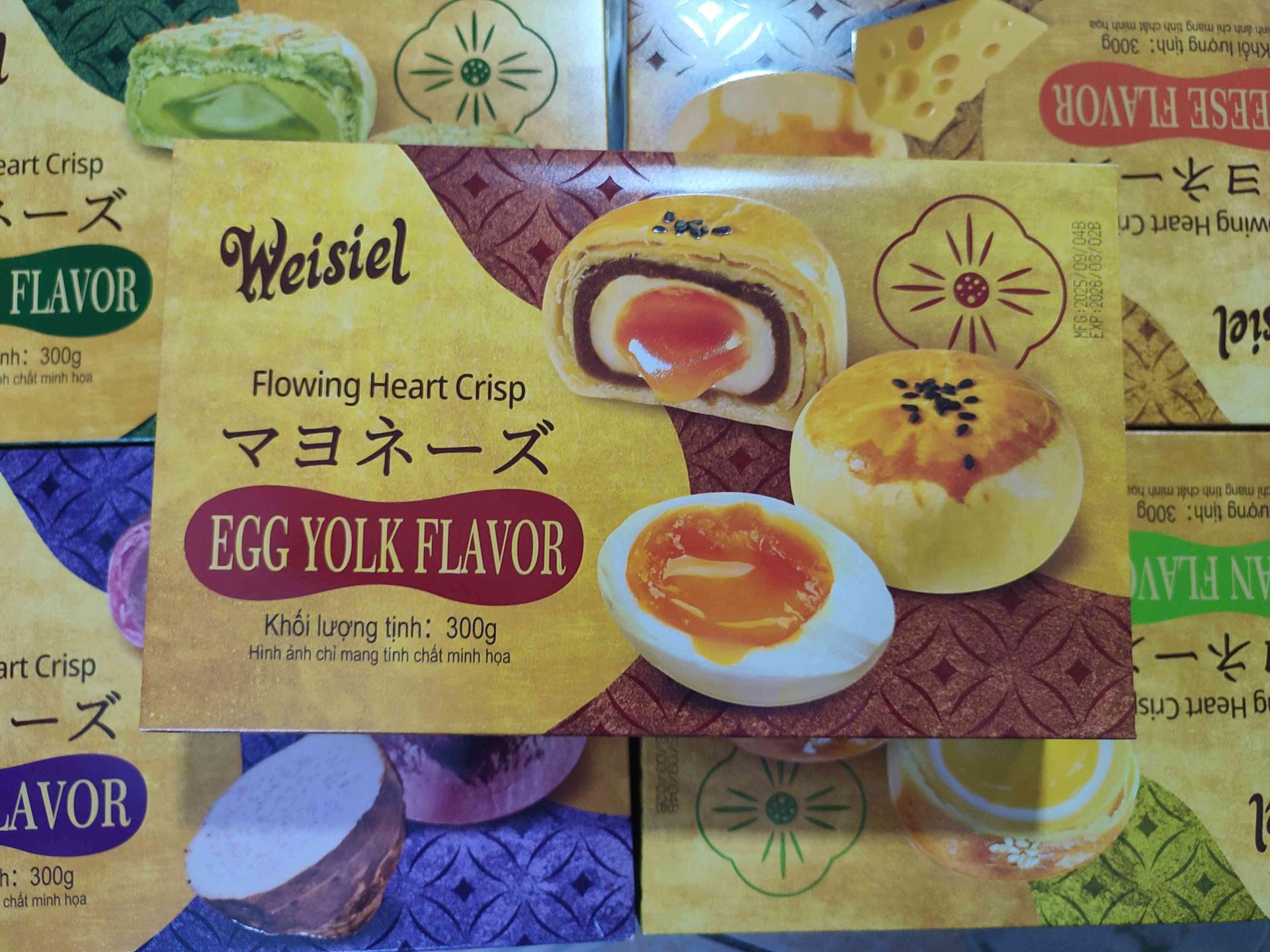Weisiel egg york cake flavored