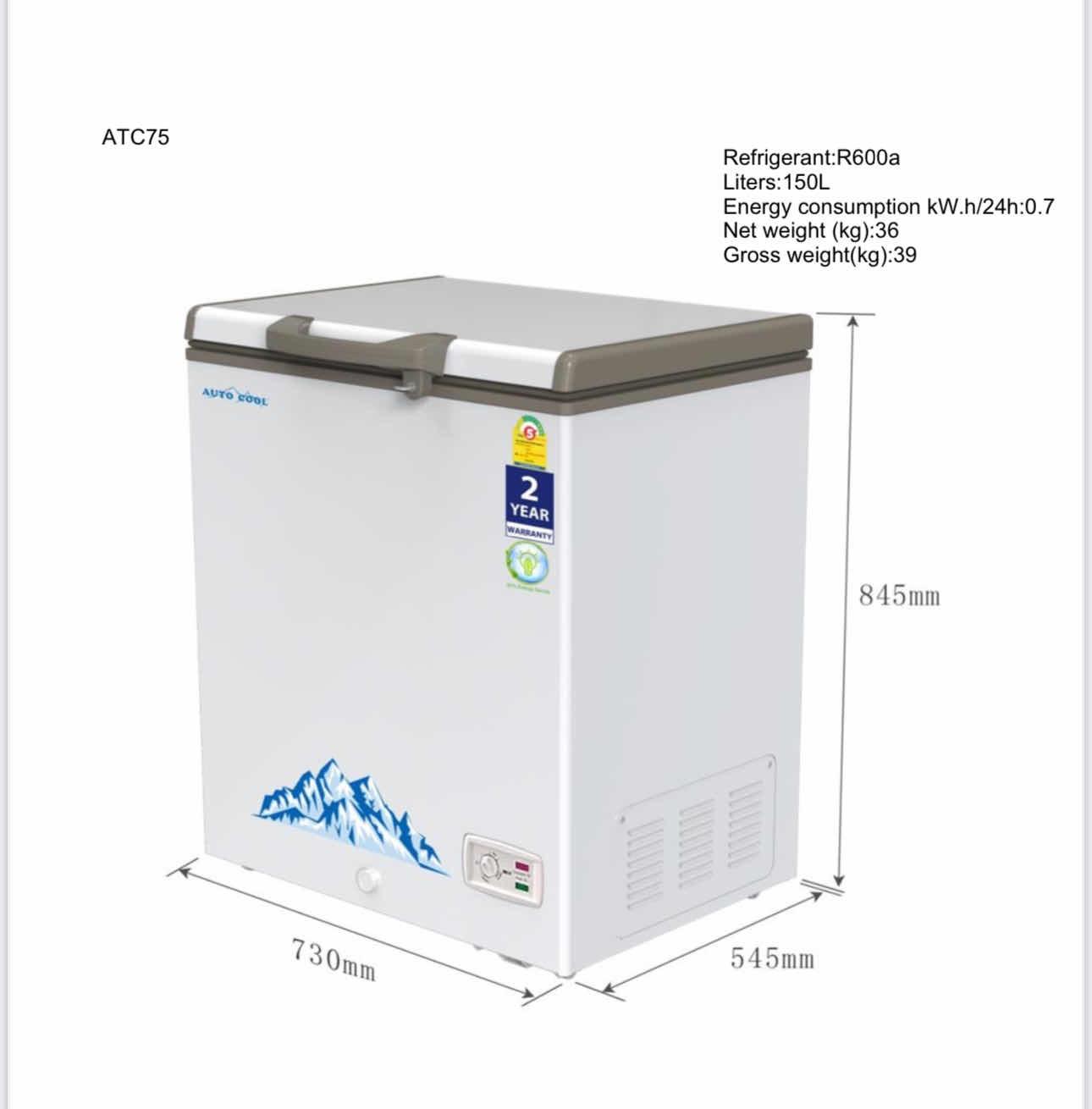 Auto Cool កកសុទ្ធ - ATC75