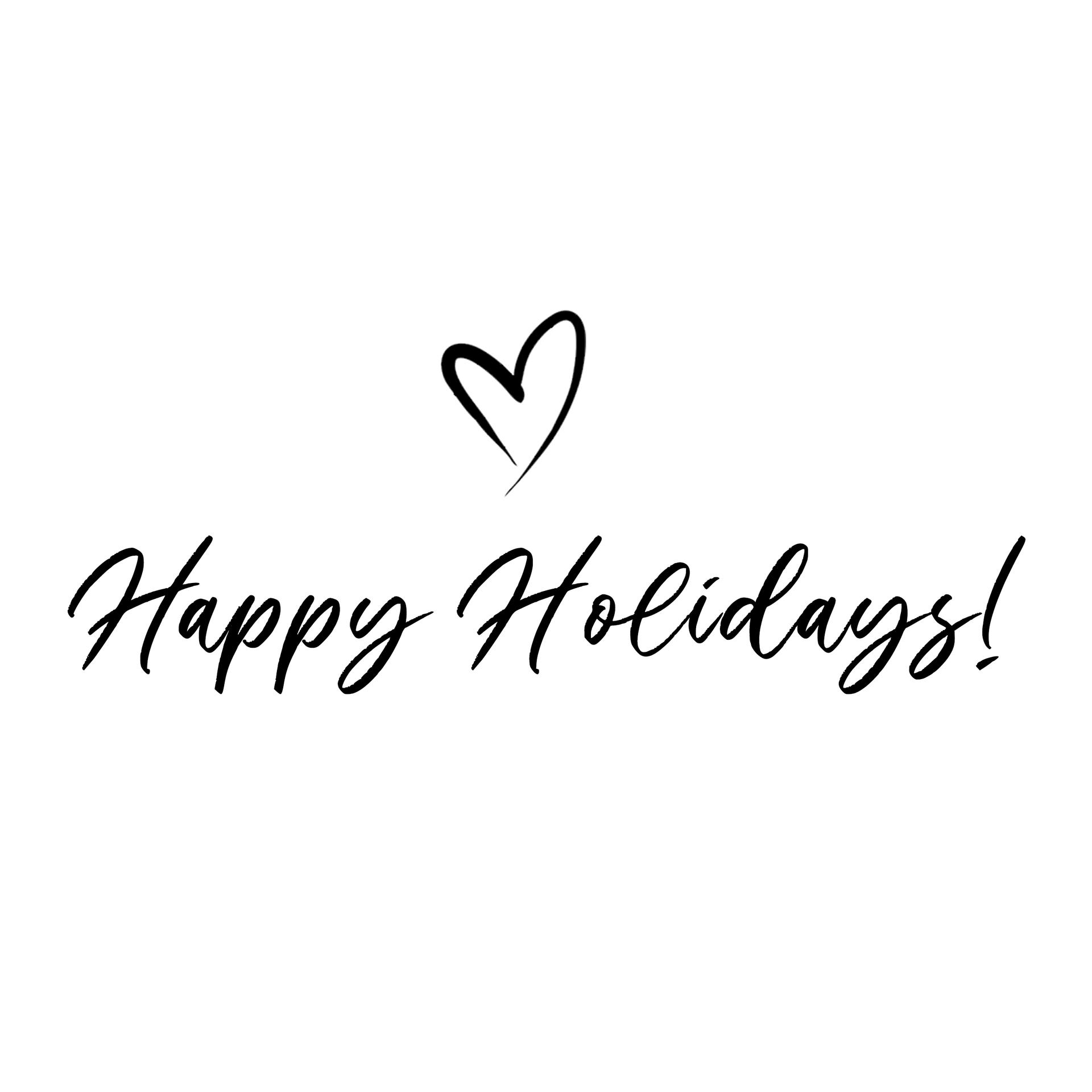 Happy Holidays!