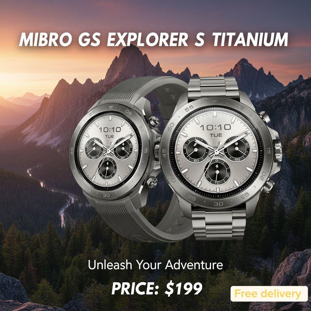 Mibro GS Explorer S Titanium