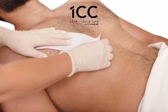 បករោមទ្រូ / Chest waxing