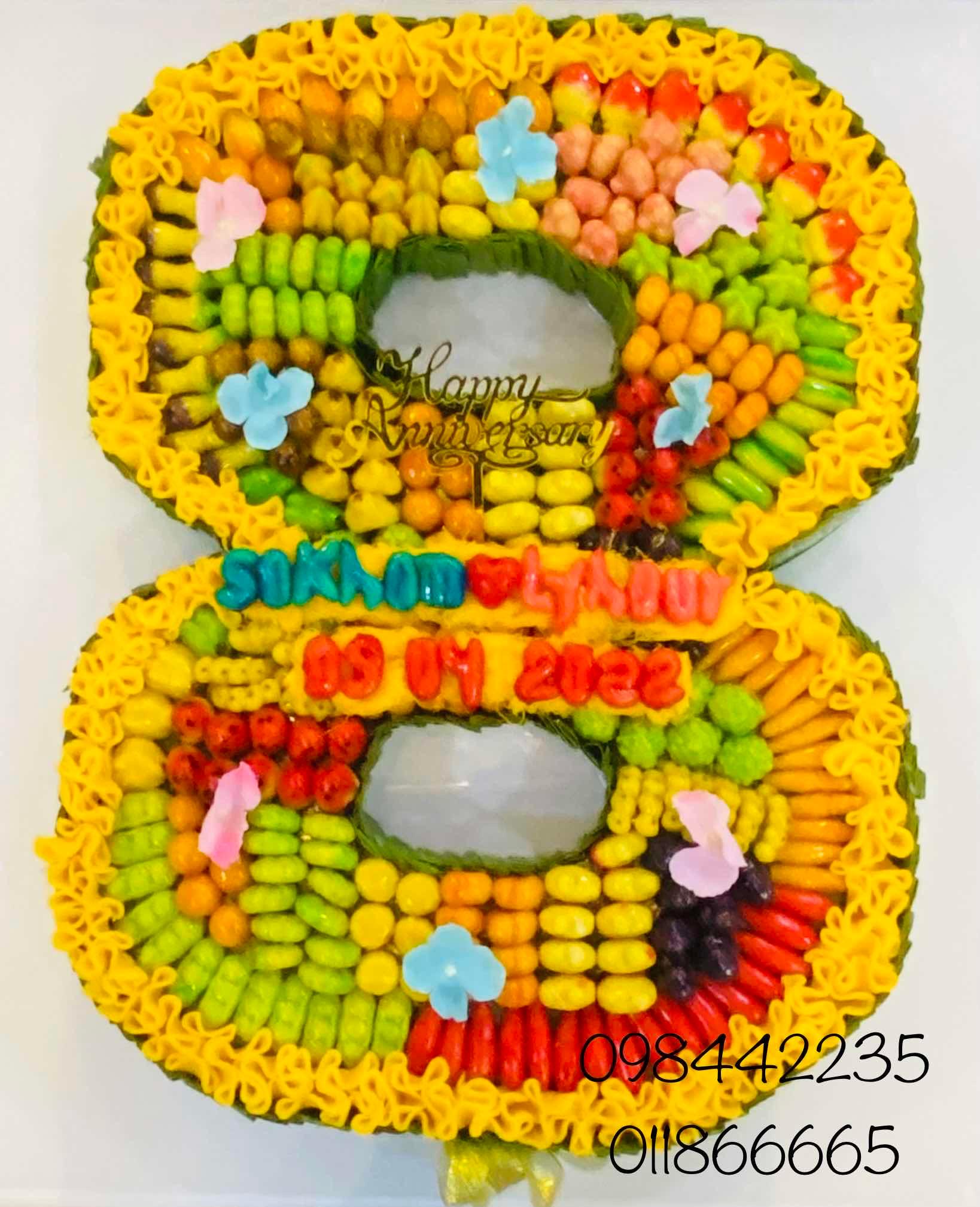 នំលេខ8 បារាំង 