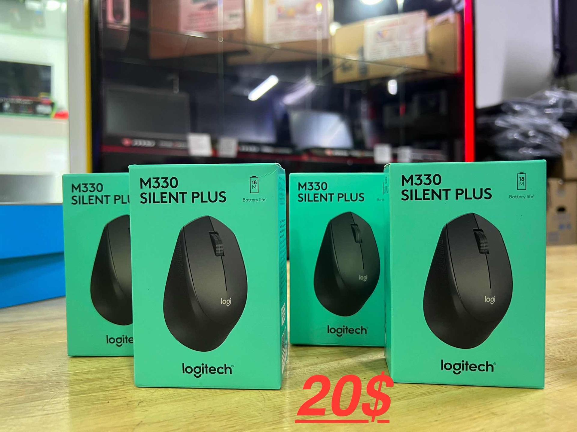 Mouse Wireless Logitech M330 Silent Plus 