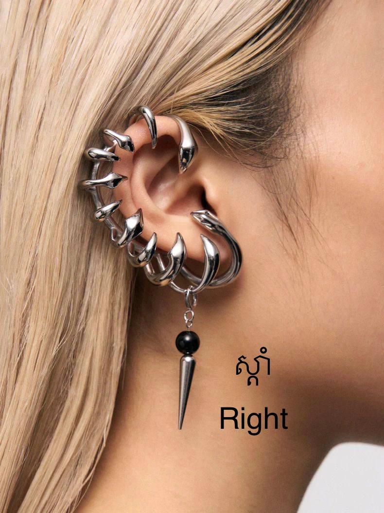 Earrings-ក្រវិល E0050