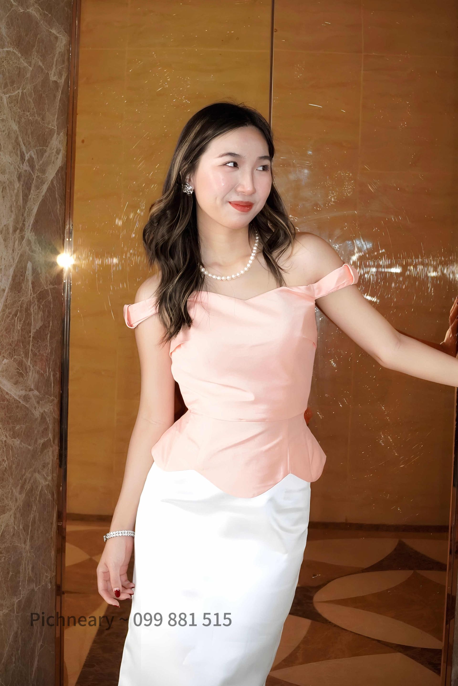 Pink and White set