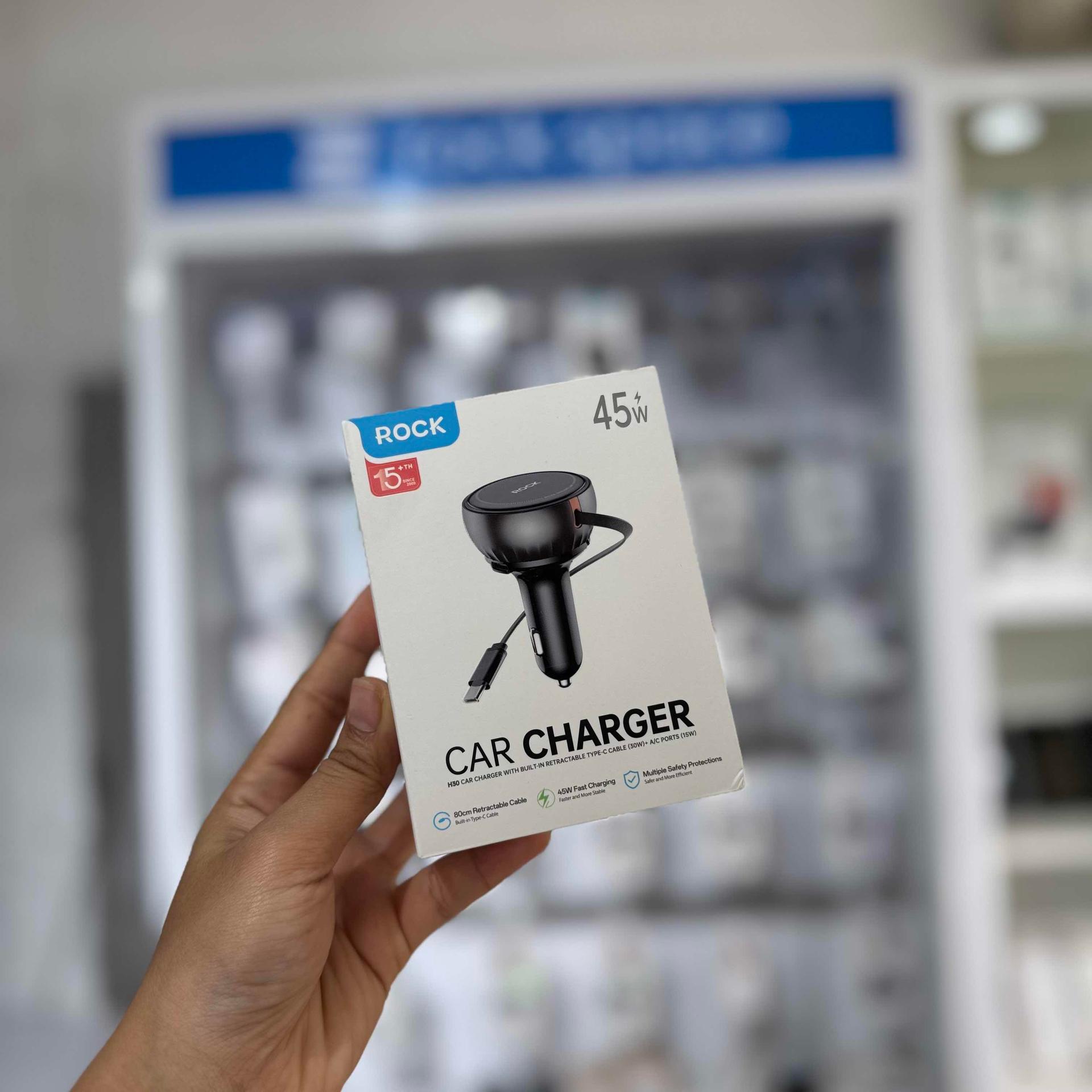 ROCK CarCharger H30 45W