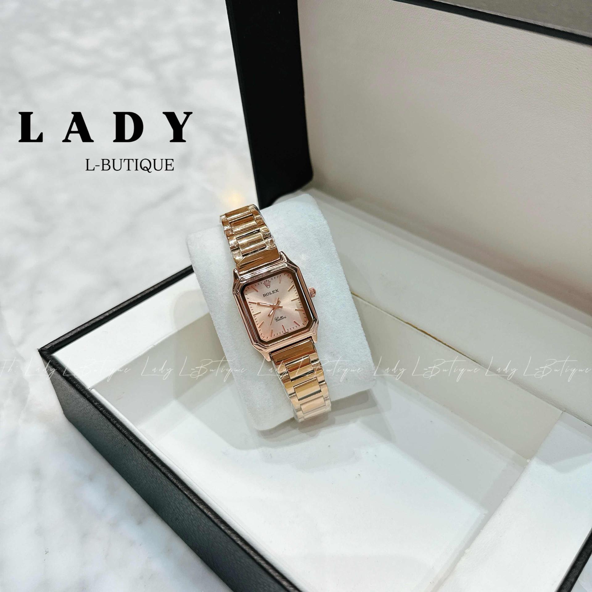 ROLEX-Mini ខ្សែRosegold ♛