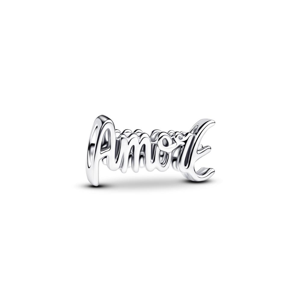 Amore Script  Mini Charm