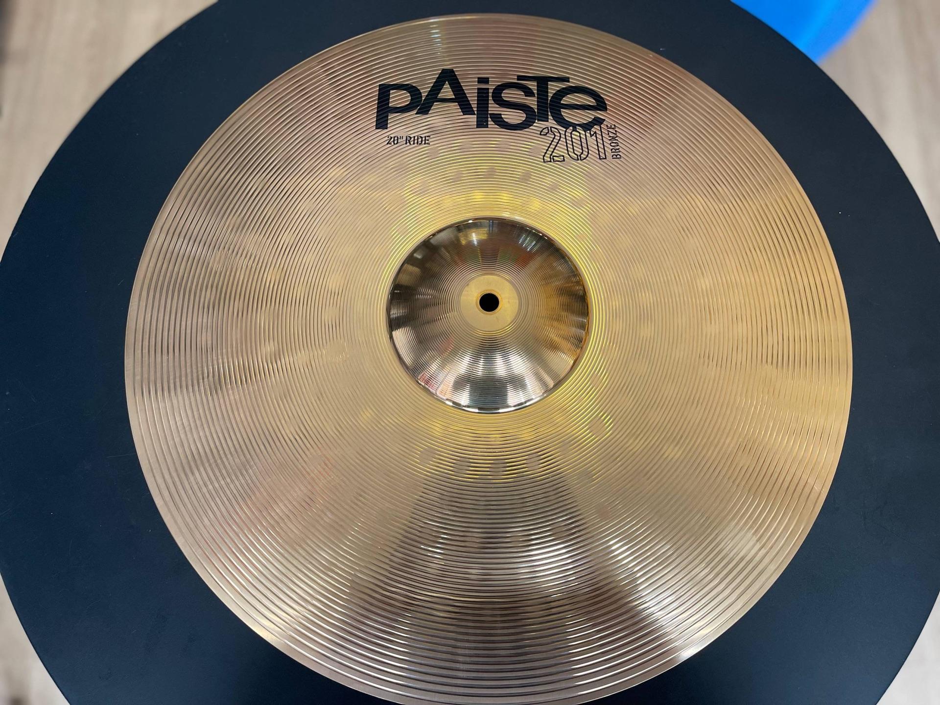 🥁 Paiste 201 Bronze 20" Ride Cymbal
