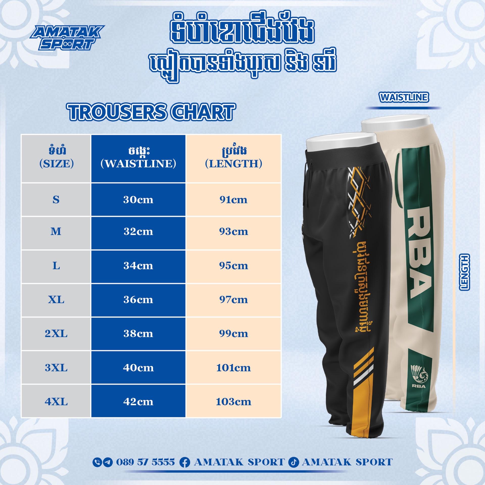 Trouser Size