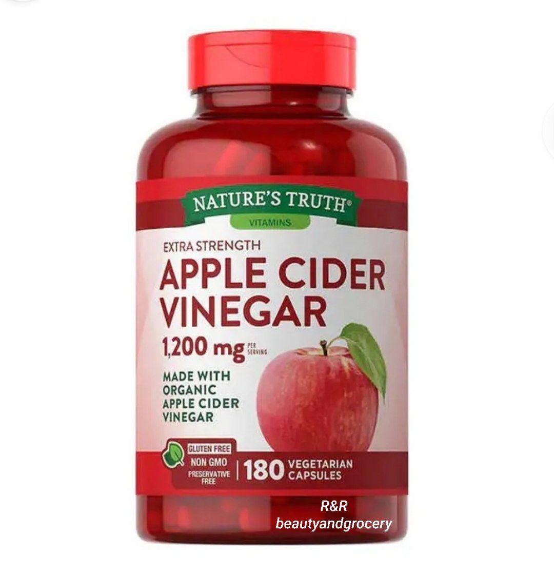 Apple cider vinegar 1200mg 180capsule