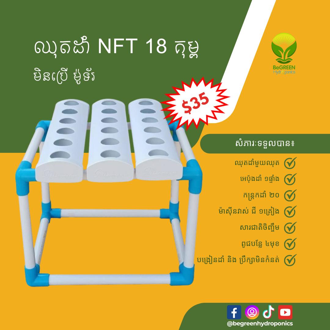 ឈុតដាំ NFT 18គុម្ព អត់ម៉ូទ័រ