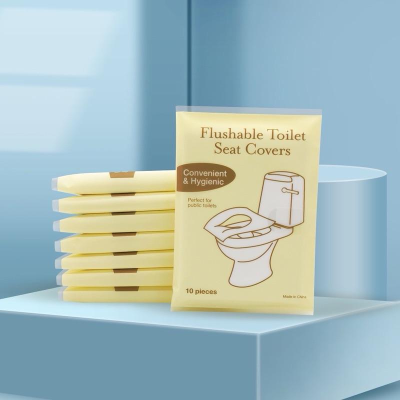 Flushable Toilet Seat Cover