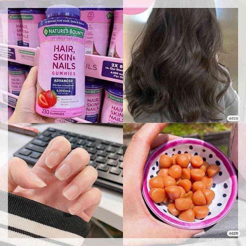 Nature bounty hair skin nail gummy 230gummy