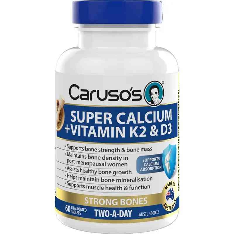 Caruso’s Super Calcium + Vitamine K2 & D3