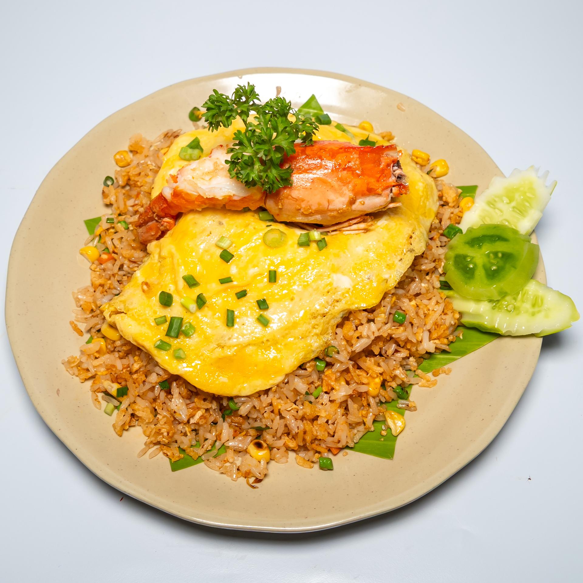 បាយឆាបង្កងស្រួយ